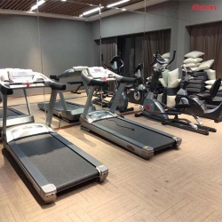 湖南常德碧桂园健身房案例图 丝瓜污视频在线观看室内健身器材直销