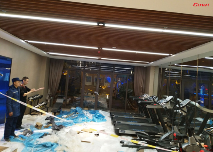 湖南湘潭碧桂园健身器材图片,丝瓜污视频在线观看房地产健身房案例
